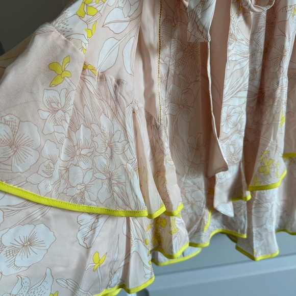 REISS Carlotta Belted Flippy Dress - Picture 8 of 12